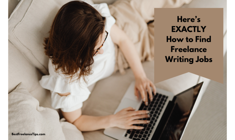 how to find freelance writing jobs